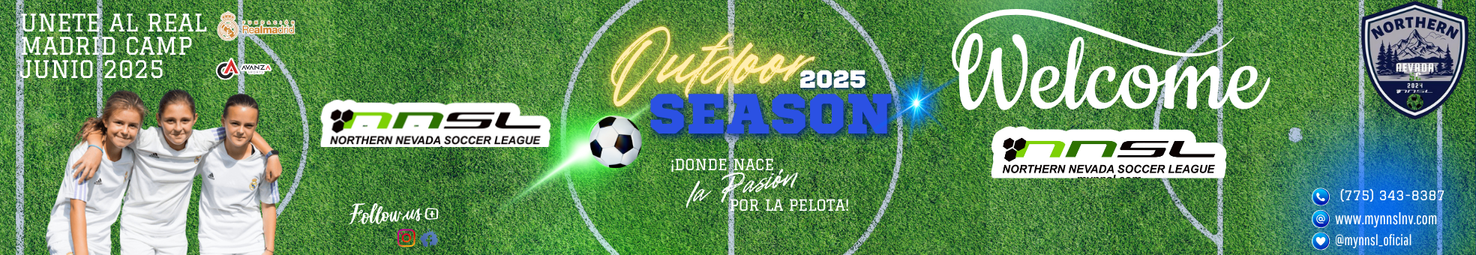 Portada de Facebook Escuela de Fútbol Azul y Verde (984 x 170 px)